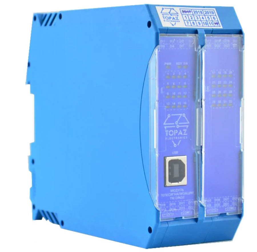 TOPAZ TM DIN Telecommunication Signal Modules