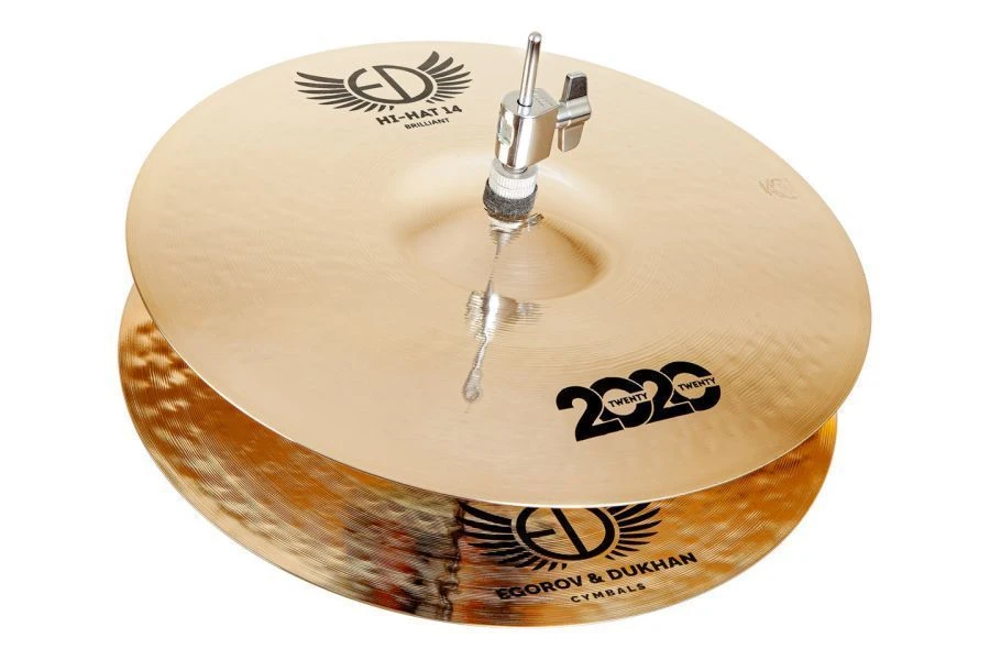 13-Inch Hi-Hat Cymbals by ED Cymbals - Model 2020