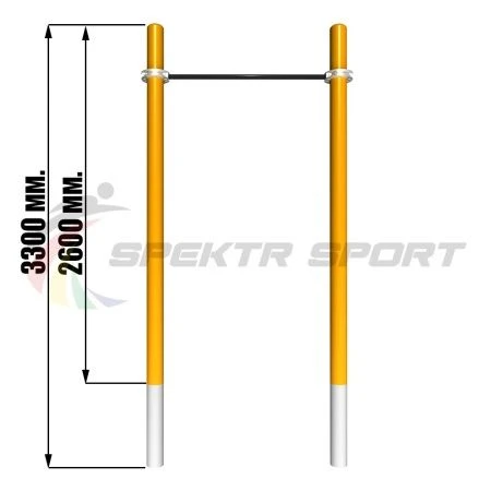بار تمرين كلاسيكي للياقة البدنية SP WRK-07 89mm