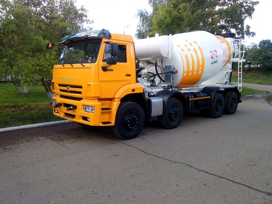 5814Z0 Mobile Concrete Mixer on KAMAZ 65201-B5 Chassis
