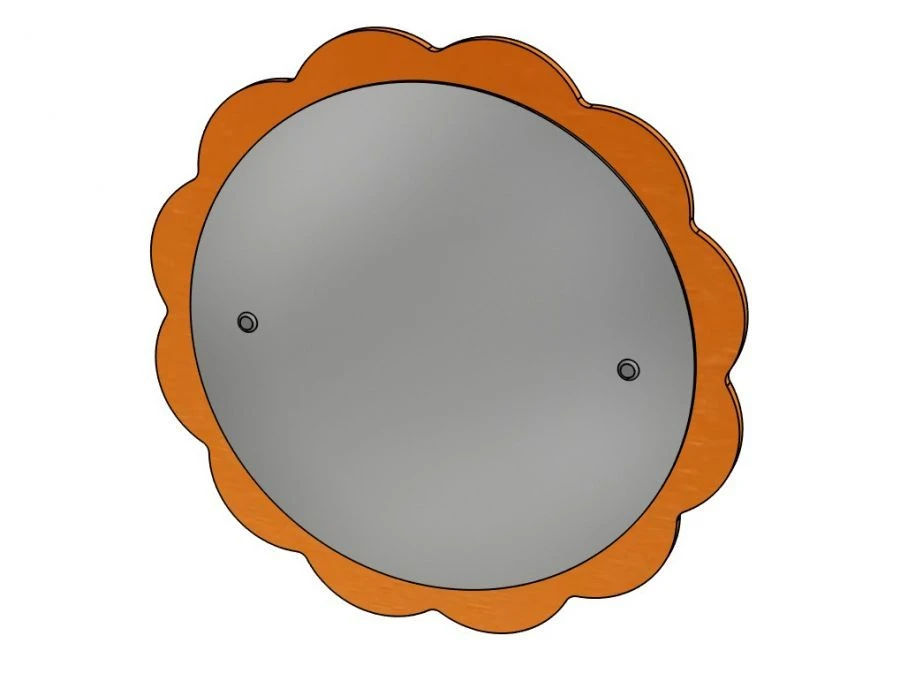 Flower Mirror for Home and Preschool Use, Model M03