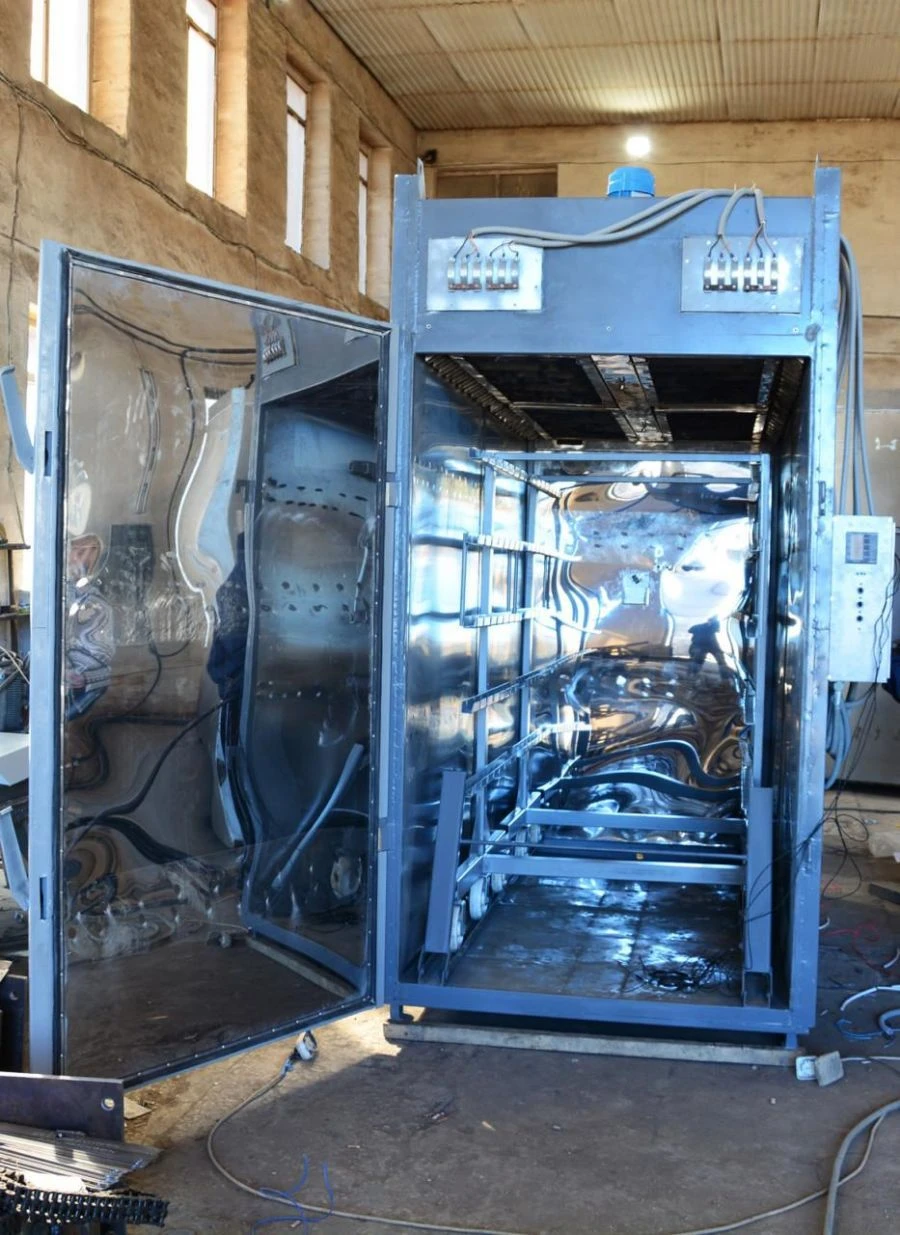 غرفة تدخين KVK-900 من الفولاذ المقاوم للصدأ