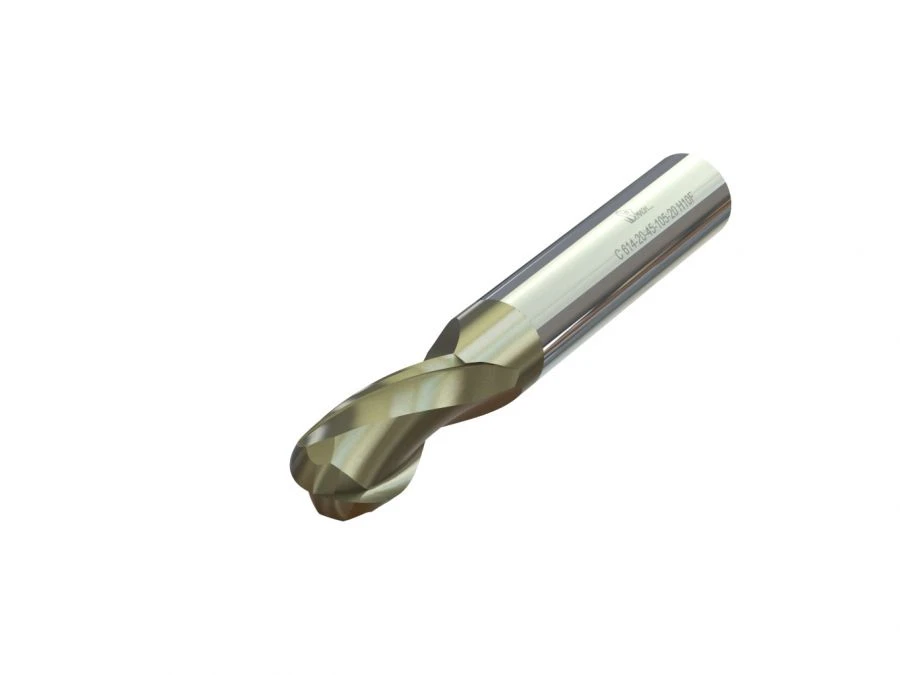 قاطع دوبرونز صلب نهاية S612-3-6-50-C3 ذو طرف كروي