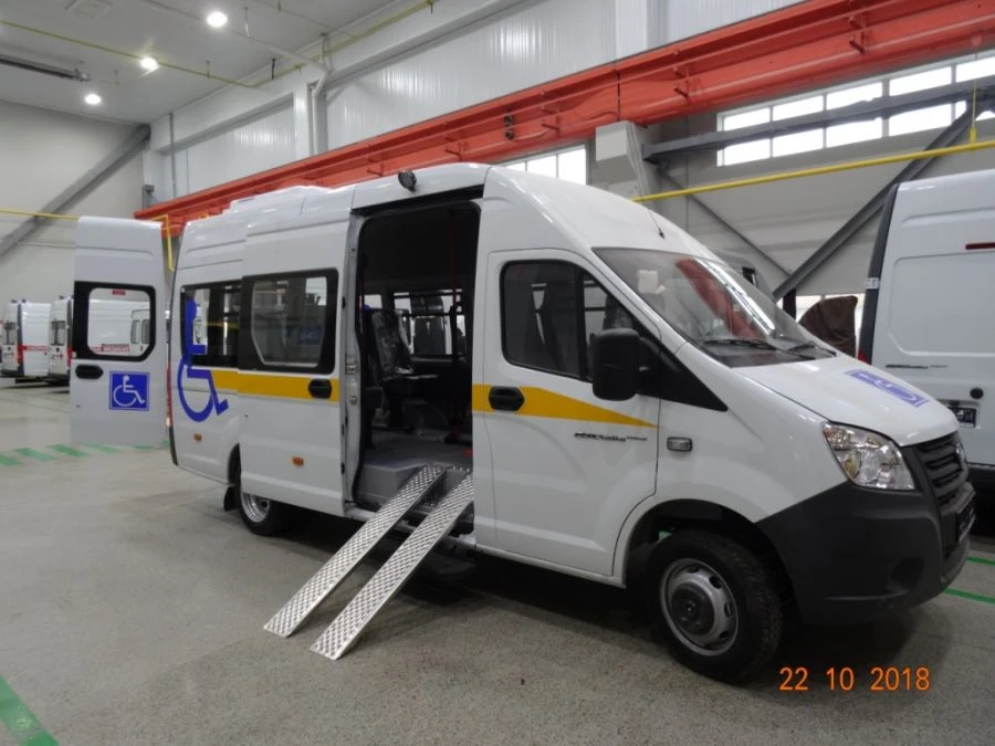 حافلة من الفئة أ للمستخدمين من ذوي الإعاقة IAC-1767A2 ديزل نموذج A65R52