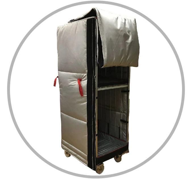 Insulated Food Transport Bag for Temperature Control