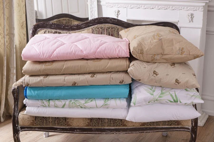 Premium Adult Bedding Accessories: Pillows with Synthetic Fill
