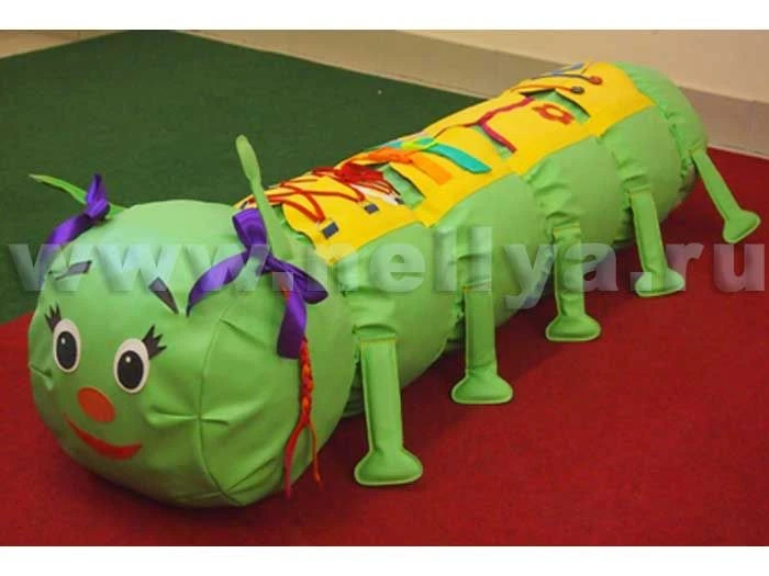 Educational Millipede Toy "Nellia" - 120x30 cm