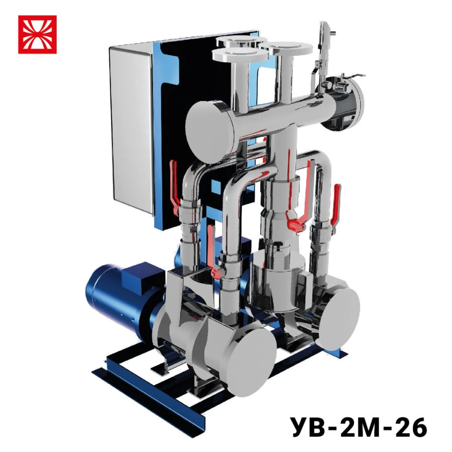 تركيب مضخة تفريغ مع مضخات طحن "UV-2M-26