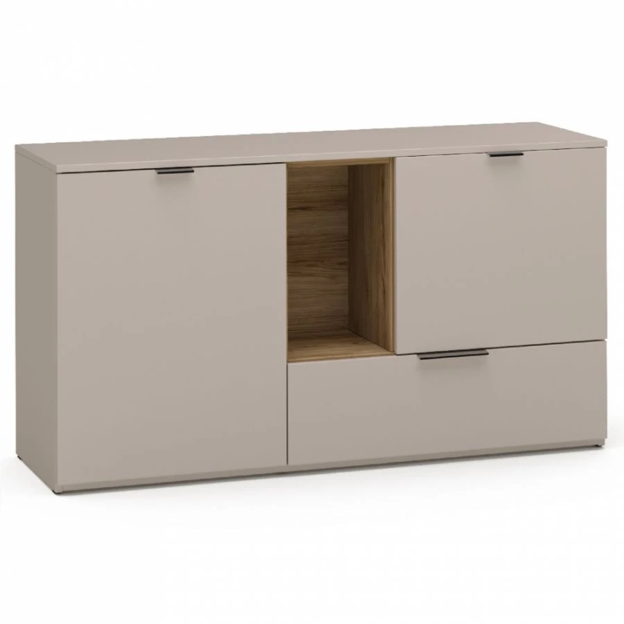 SOHO Modular Furniture Beige 2-Door Chest of Drawers KB5-02.DS/DT