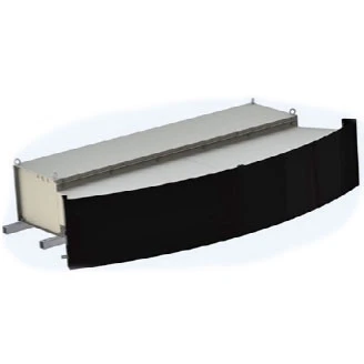 KALASHNIKOV Electric Stationary Heat Curtain Model KAC-AD3510E09 Curved