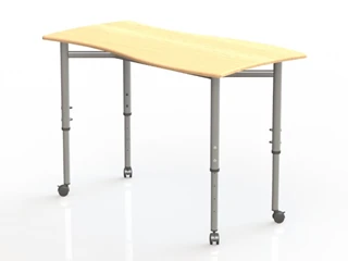 مكتب دراسي قابل للتعديل سلسلة "بازل" للصفوف 2-7، فن. C-01 إلى C-09