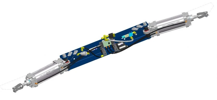 Pneumatic Door Drive for Vehicles 40M3R63/116T1B018
