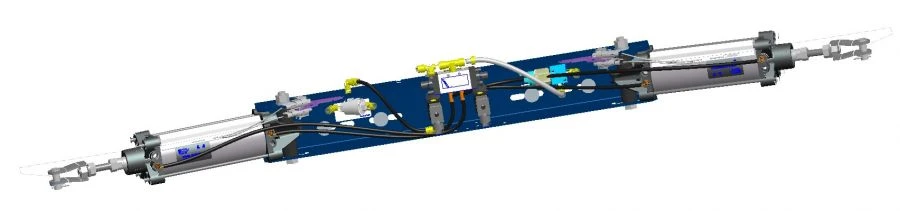 Pneumatic Door Actuator for Vehicles 40M3R63/116T1B044