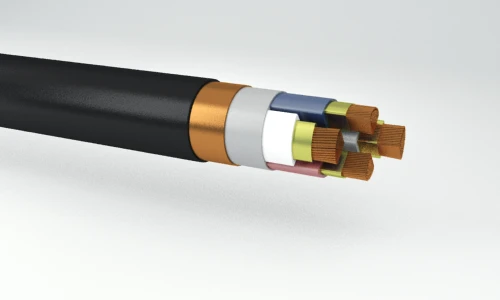 Fire-Resistant Low Smoke Power Cables with Aluminum Conductors