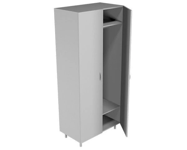 Wooden Clothing Wardrobe for Urban and Rural Spaces