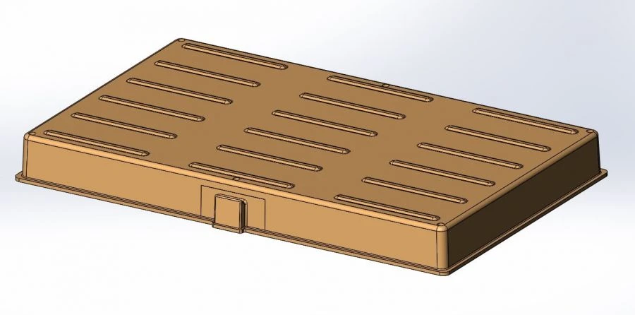 Tractor Cabin Battery Tray, Model IP3000.37.28.001 A