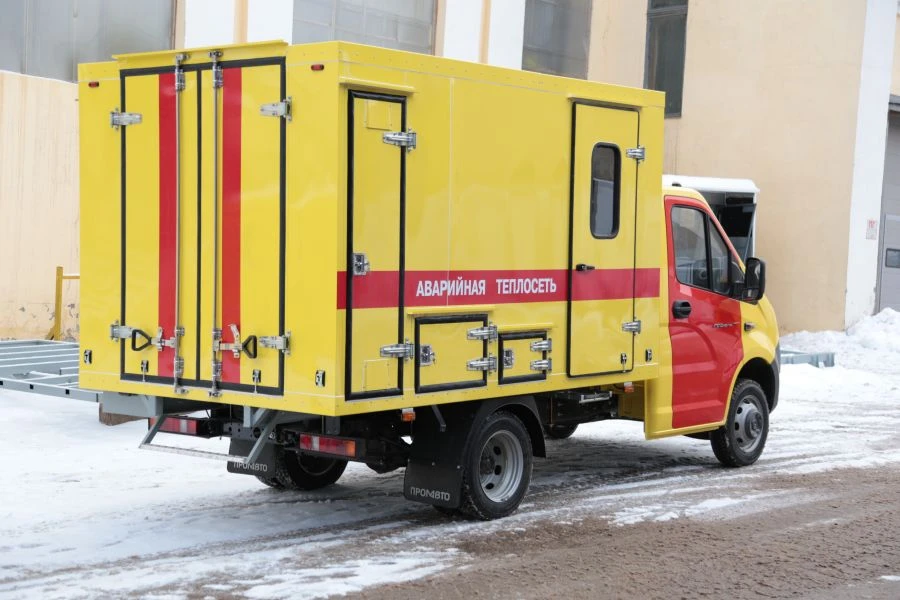 Diesel Truck 3008EF without Crane on GAZelle NEXT Chassis