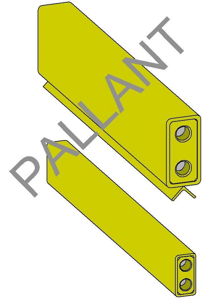 مجموعة القضبان الموجهة لمبادل الحرارة اللوحي FP/PF 3017 (3030، 3043)