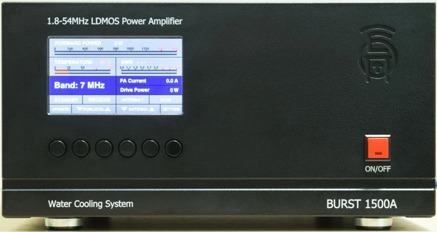 مضخم الطاقة RF BURST-1500A لمحول HF
