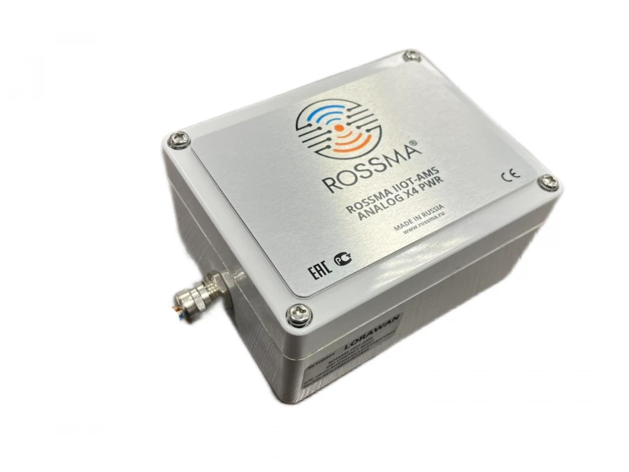 مقياس بيانات ROSSMA IIOT-AMS ANALOG X4 PWR