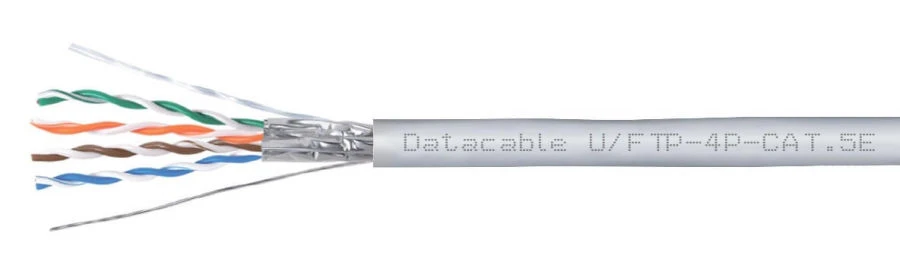 كابل الاتصال المتناظر للأنظمة الرقمية Datacable U/FTP، الفئة 5e