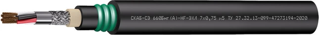 كابل للاستخدام في ظروف قاسية سКАБ-SЭ 660Бнг(А)-HF-ЭХЛ