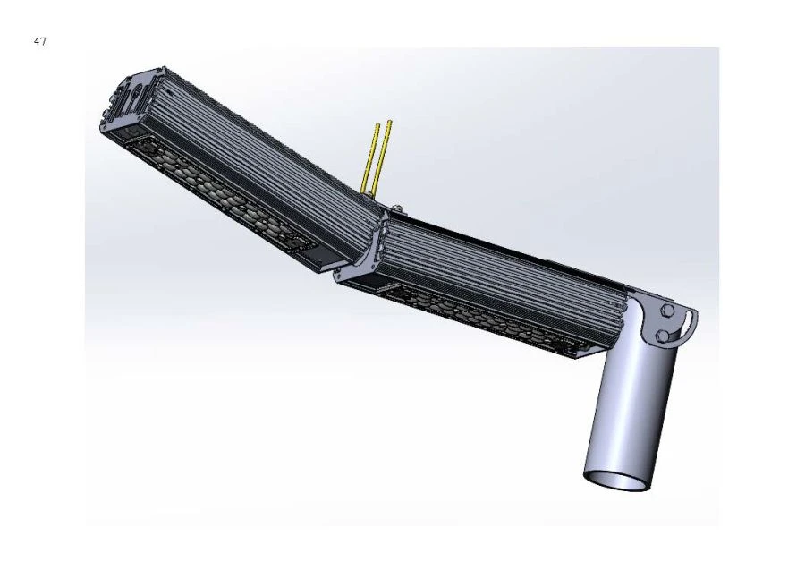ضوء LED بتصميم صناعي "MTM IoT" سلسلة كيوبيك 120 مع وحدتين