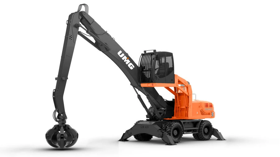حفار محمّل E230WH بمحرك YAMZ 53416 وذراع بطول 4700 مم