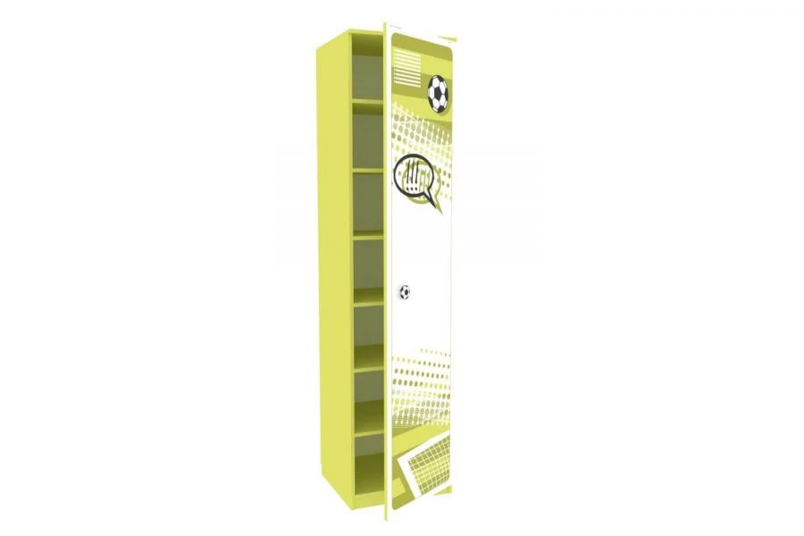 Modern Type 1 Single Door Cabinet (Lime) LD.520030.000