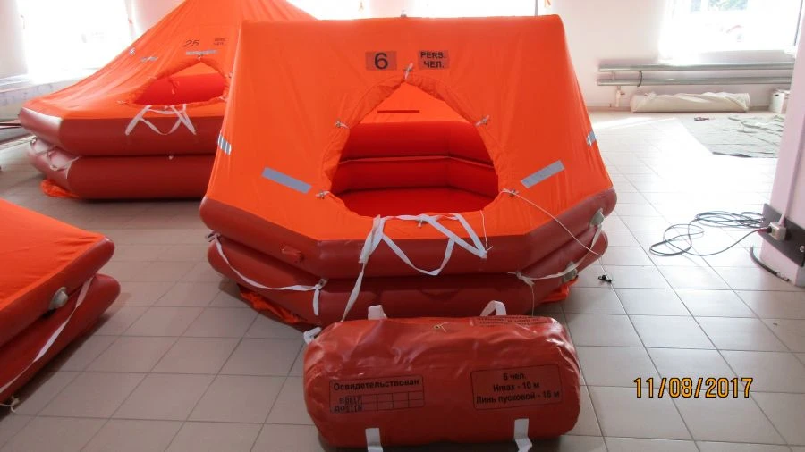 River Rescue Raft PСR-6Uch-18 "M" for 6 People
