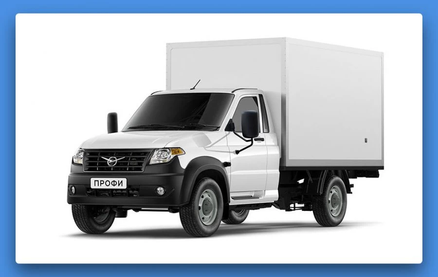 سيارة UAZ 236021-025-02 ذات بابين وثلاثة مقاعد مع فوانيس عازلة