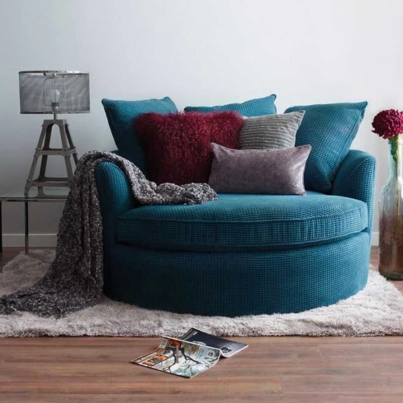 BergHaus Semi-Round Sofa - Stylish and Comfortable Design