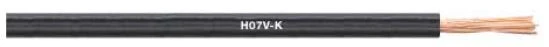 سلك مرن نحاسي H07V-K - معزول بـ PVC