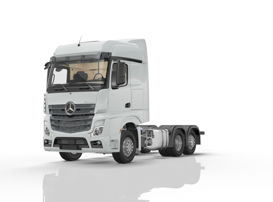 Mercedes-Benz Actros 2542LS 3-Axle Truck with F1D Cabin