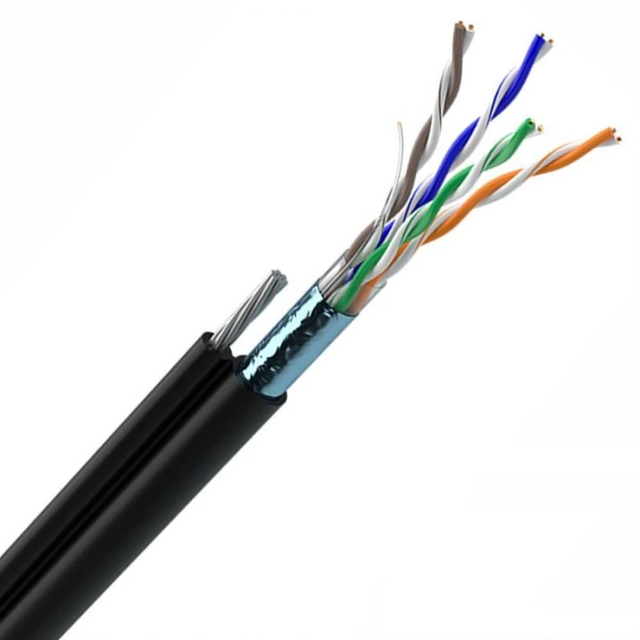 كابلات الاتصالات المتناظرة لأنظمة النقل الرقمية، F/UTPT Cat 5e PE