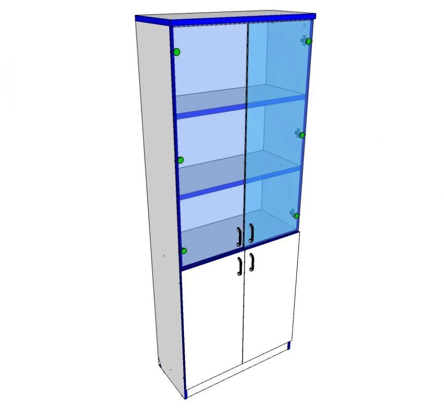 Wooden Cabinet for Storage of Books and Documents