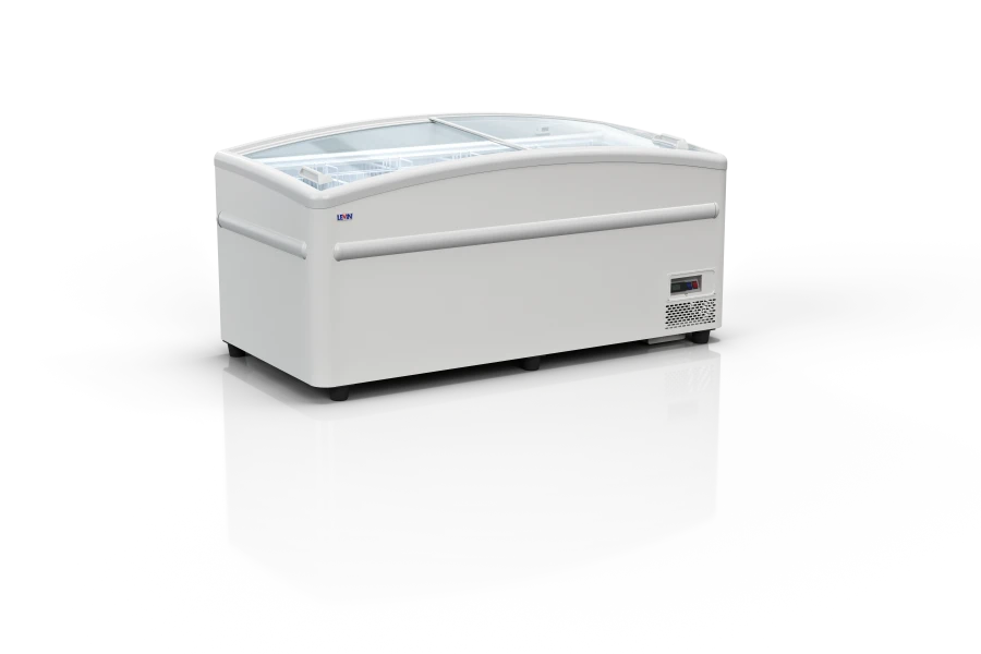 Low-Temperature Display Chest Freezer for Frozen Products ALPINA TST HT