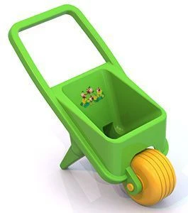 Lightweight Garden Wheelbarrow for Sand and Water Play, 385x250x460 mm
