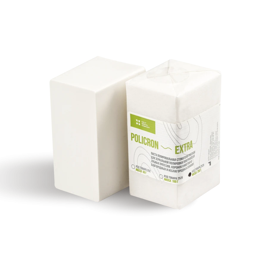 Polishing Paste for Mirror Finish of Dental Prostheses - Policron-extra 250g