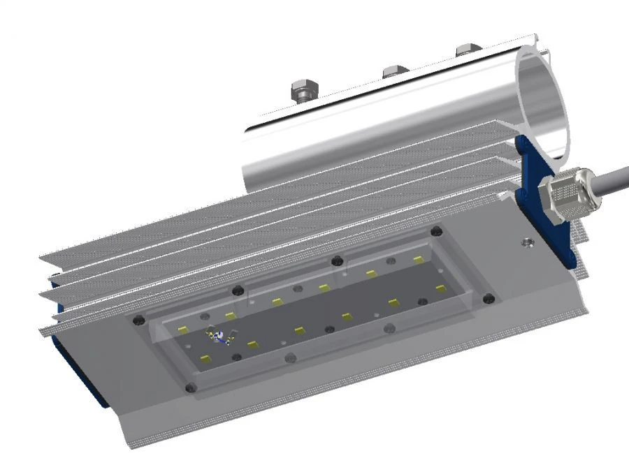 ضوء LED ثابت للاستخدام العام 60 واط، 8000 لومن، SU-250-60-8000-S(P)