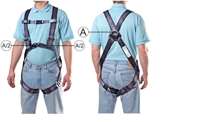 Safety Harness SPR-05 (BG) for Fall Protection