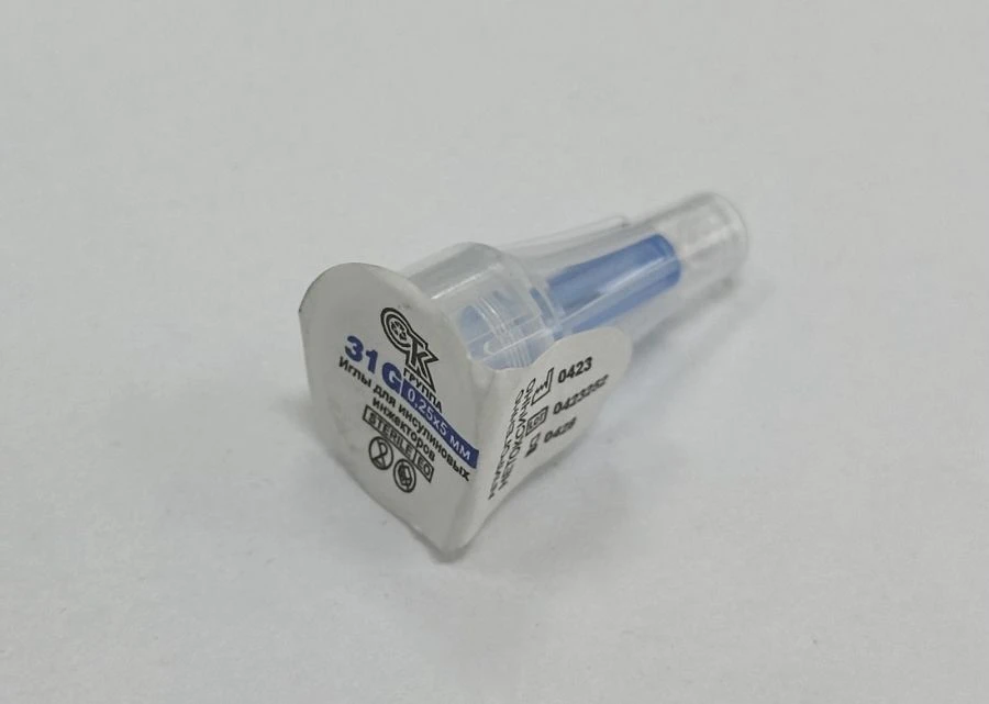 إبرة حقن الأنسولين 31G 0.25x6مم