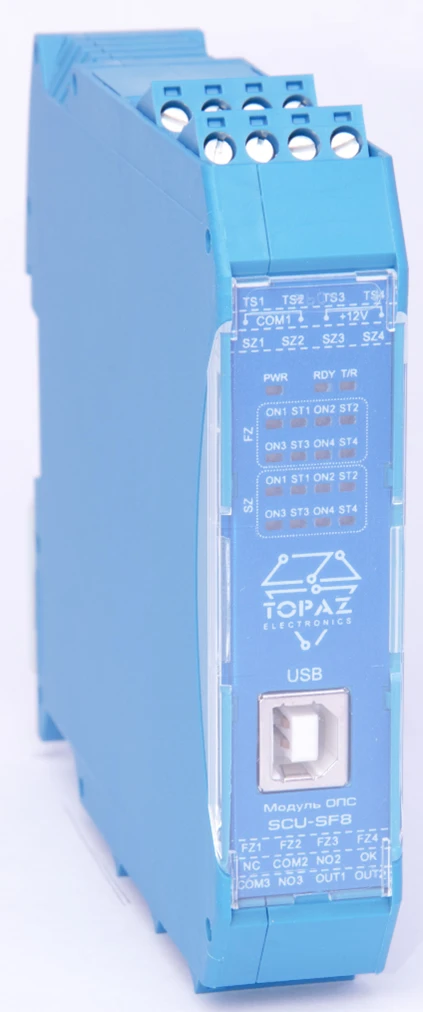 وحدات إنذار الحريق والأمان TOPAZ SCU