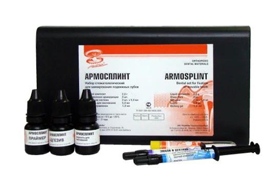Armospint - Kit for Coronal and Intracoronal Fixation of Mobile Teeth