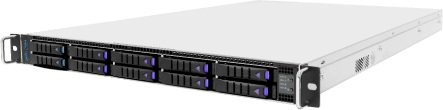 Altair 1U Rack Server with 10 SFF Drive Bays, Model ВНРЯ.466219.018