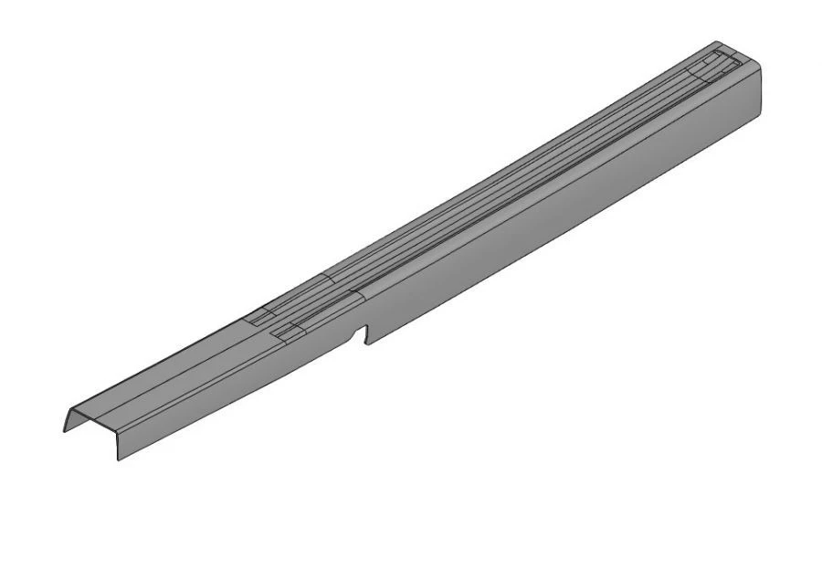 Vacuum-formed Plastic Pipeline Post Cladding 5299-400-5403125-12
