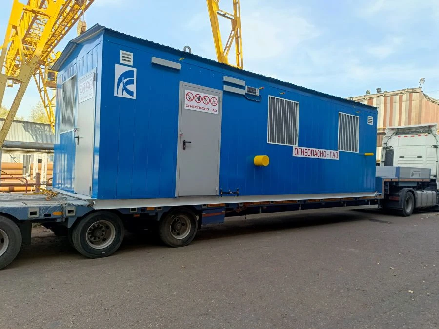 Block Gas Regulation Station (GRPB) for Natural Gas Pressure Control