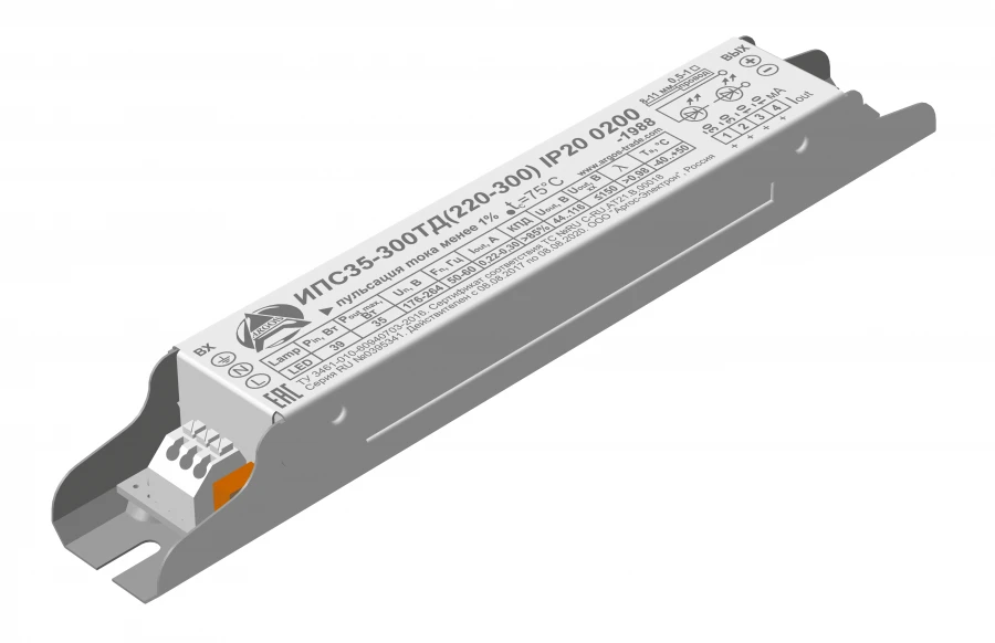 مصدر الطاقة LED IPS35-300TD (220-300) IP20 0200