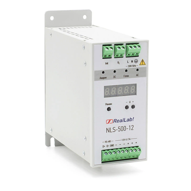 مصدر طاقة ذكي NLS-500-12 مع واجهة RS-485