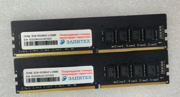 وحدة ذاكرة DDR5 UDIMM سعة 8 جيجابايت ET417-5